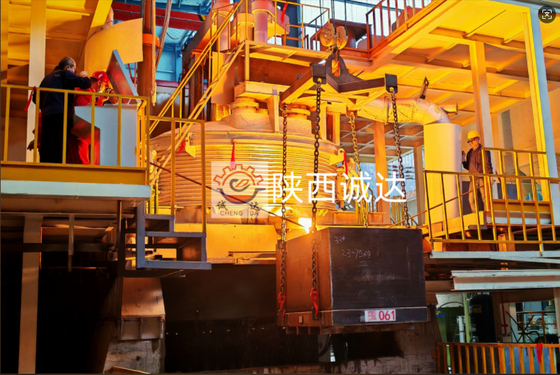 50-60t / วัน Zirconia Alumina Electric Arc Furnace สําหรับความสม่ําเสมอและการผลิต
