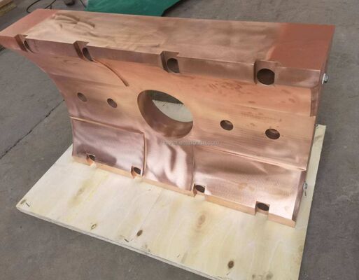 ขากรรไกรสัมผัสทองแดงสำหรับแขนนำไฟฟ้าของขั้วไฟฟ้าสำหรับเตาหลอมอาร์คไฟฟ้า EAF LRF