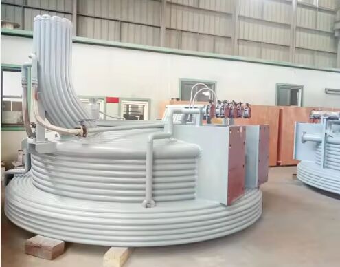 ส่วนประกอบฝาครอบเตาหลอมระบายความร้อนด้วยน้ำ ชิ้นส่วนทดแทนหล่อเหล็กคุณภาพสูงสำหรับ EAF LRF