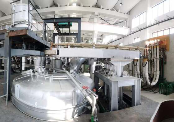 โรงงานบำบัดของเสียอันตรายด้วยการถลุงด้วยเตาอาร์กไฟฟ้ากระแสตรง 3000kVA สำหรับกากตะกอนการชุบโลหะด้วยไฟฟ้า